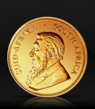 Złota moneta Krugerrand 1 oz Stop	 Au 916,6