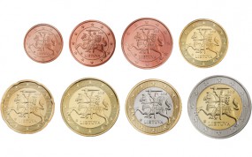  Euro set Litwa zestaw menniczy x 8